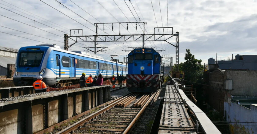 Reducen el servicio del tren Roca por obras en una estación