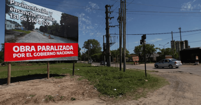 Las tres grandes obras viales paralizadas en La Plata y la región por el Gobierno nacional