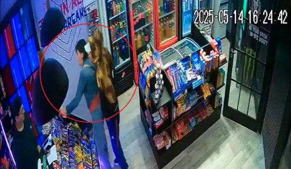Video: usó a una mujer “como escudo” y cometió un violento robo en un kiosco de La Plata