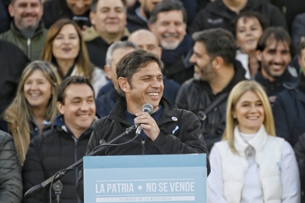 Axel Kicillof postergó el lanzamiento de “Derecho al Futuro” en La Plata