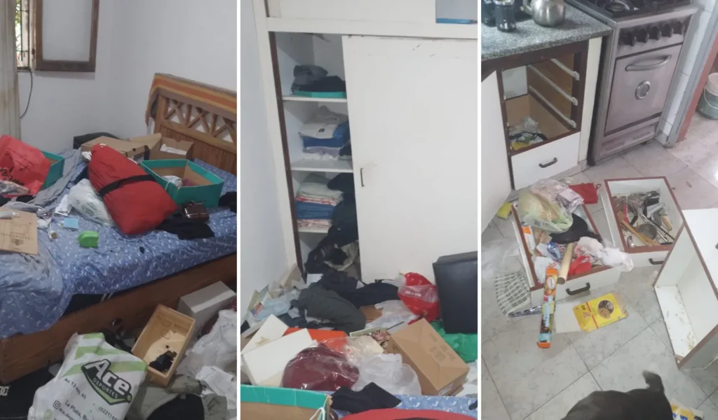 Desvalijaron su casa en La Plata, fue a la comisaría a hacer la denuncia y le volvieron a robar