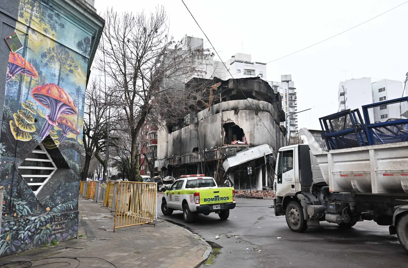 La Municipalidad demandará a los herederos de Aloise por la demolición del depósito incendiado