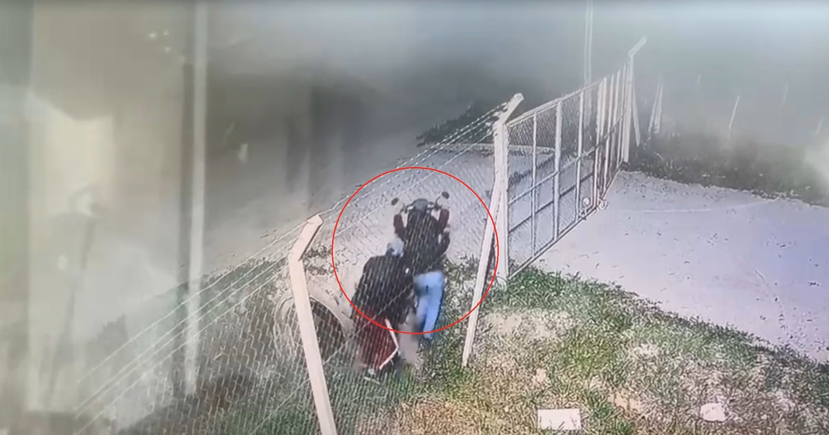 Video: dos ladrones entraron a un barrio cerrado de La Plata y robaron tres motos