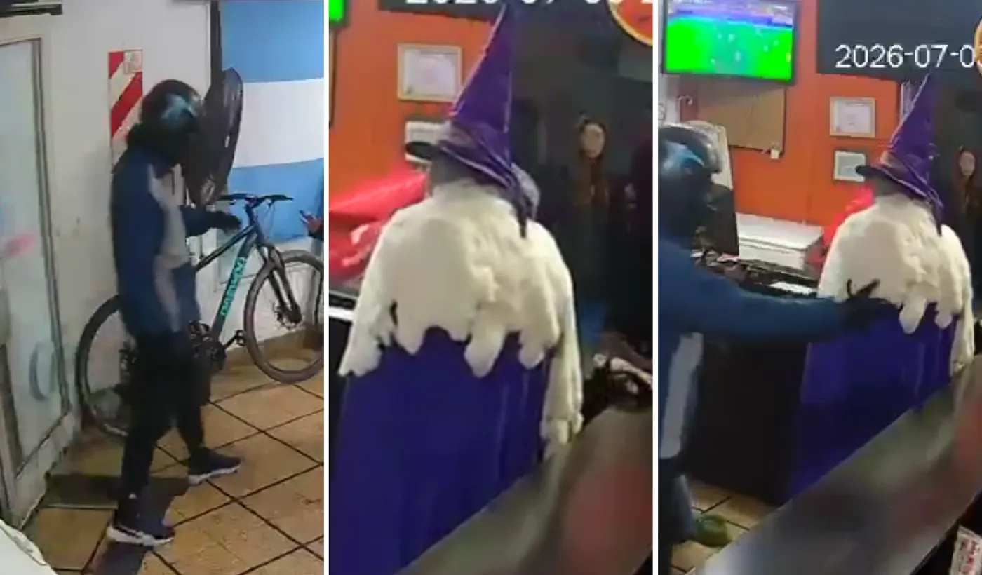 Asaltaron un local de pollo al spiedo de La Plata y una de las víctimas era “un mago”