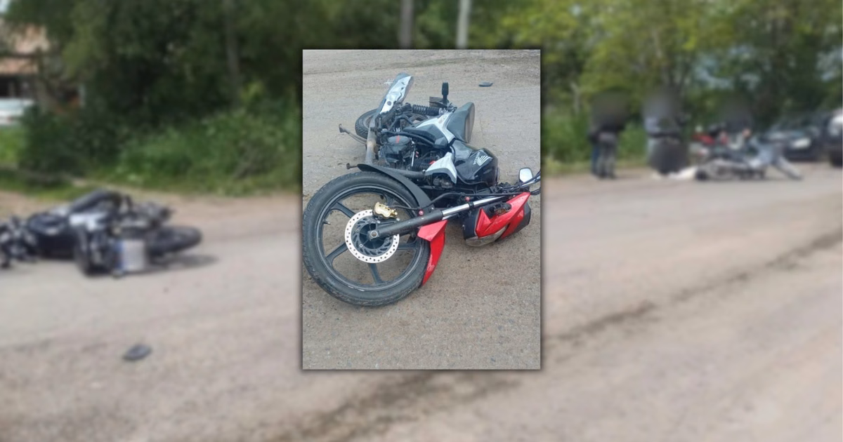 Dos motos chocaron en Melchor Romero y ambos conductores terminaron en el hospital